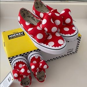 VANS mommy and baby limited edition Minnie Mouse
